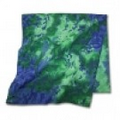 Tie Dye Bandanna (Blue/Green)